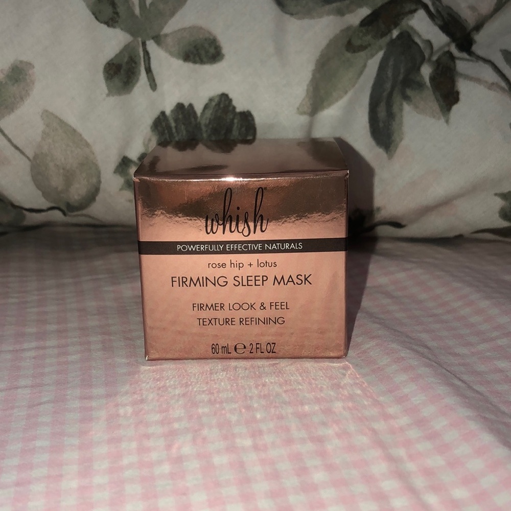 Unopened/never used/brand new Whish face mask